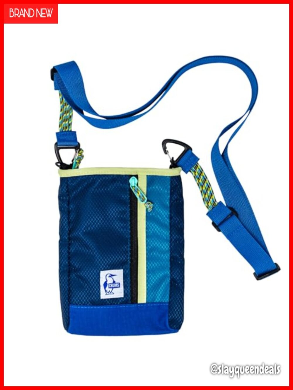 Indio Compact Crossbody Sling Bag Ripstop Nylon Adjustable Strap Everyday Travel